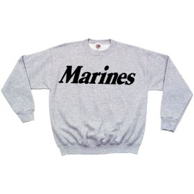 MARINES SWEATSHIRT GREY L